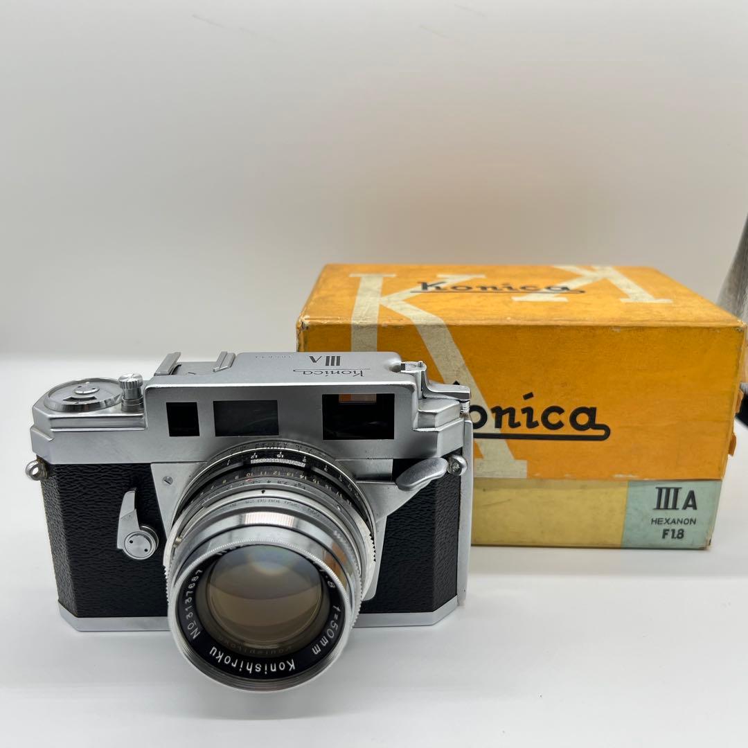 希少元箱あり　Konicaコニカ IIIA Hexanon 50mm F1.8