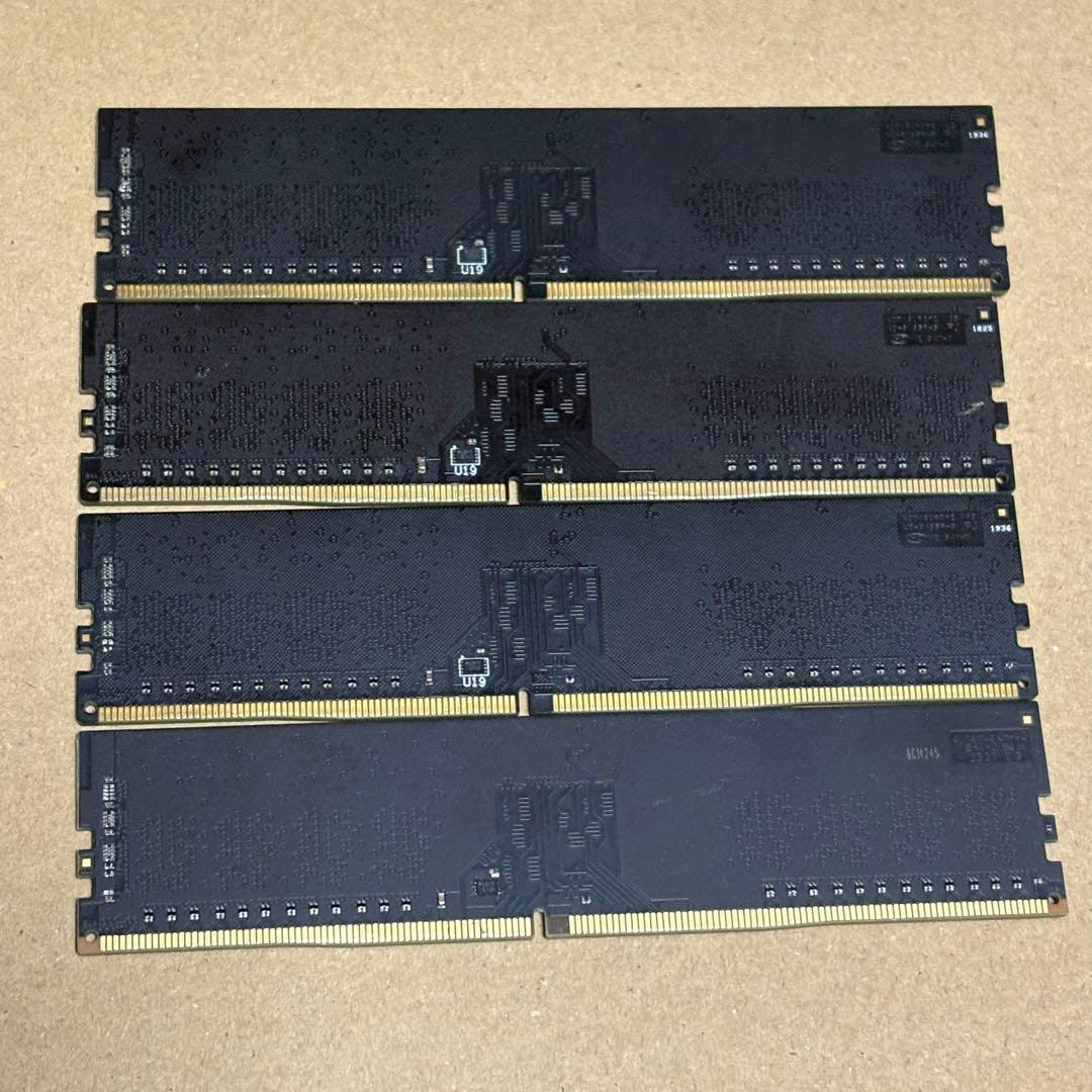 ジャンク DDR4 8GB 9枚 Panram Silicon Power