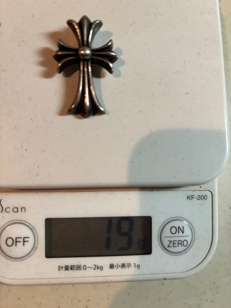 クロムハーツ　十字架シルバートップ