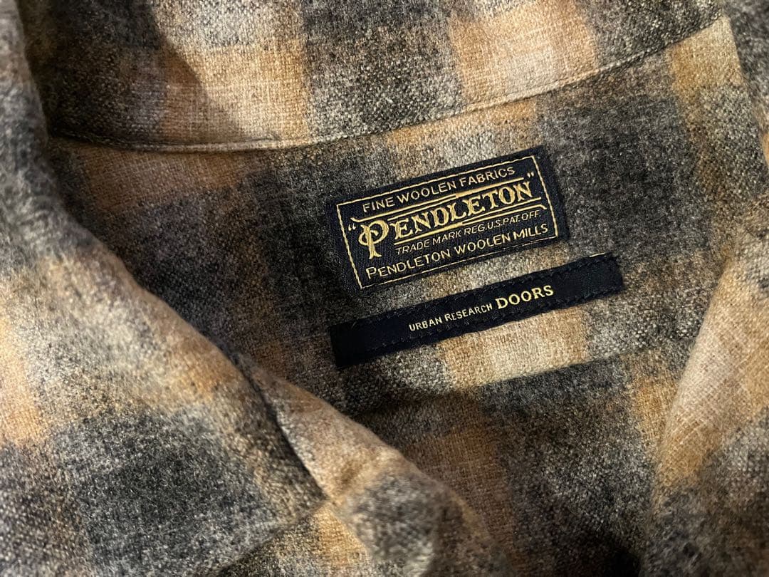 PENDLETON × URBAN RESEARCH 別注 ウールシャツ　38