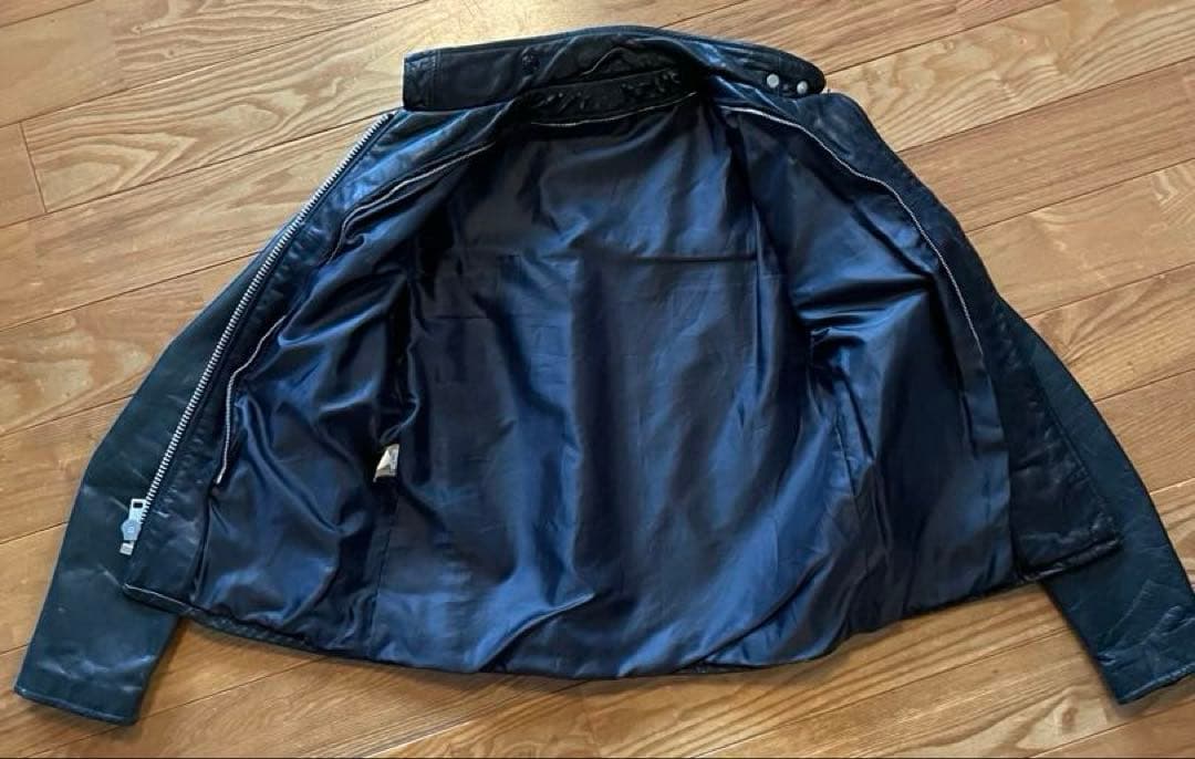 Schottレザーシングルライダース　レディース　サイズ6