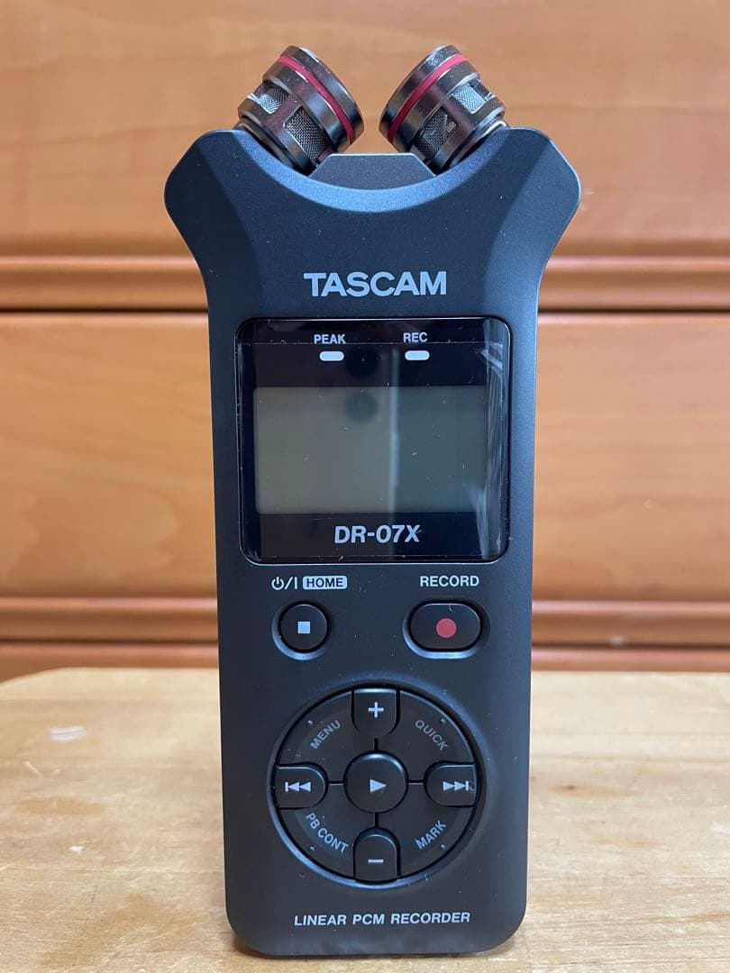TASCAM DR-07X リニアPCMレコーダー