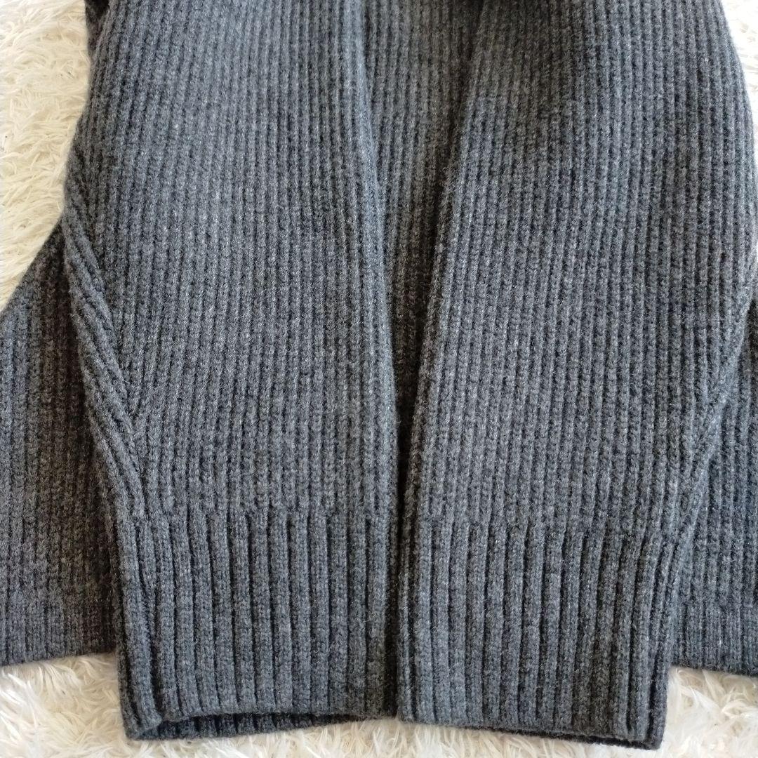 FETICO フェティコ パフスリーブニット タートルネック ブラック