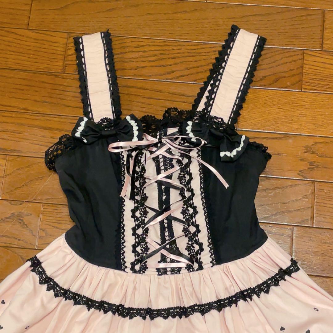 MAXICIMAM ゴスロリドレス アリス柄