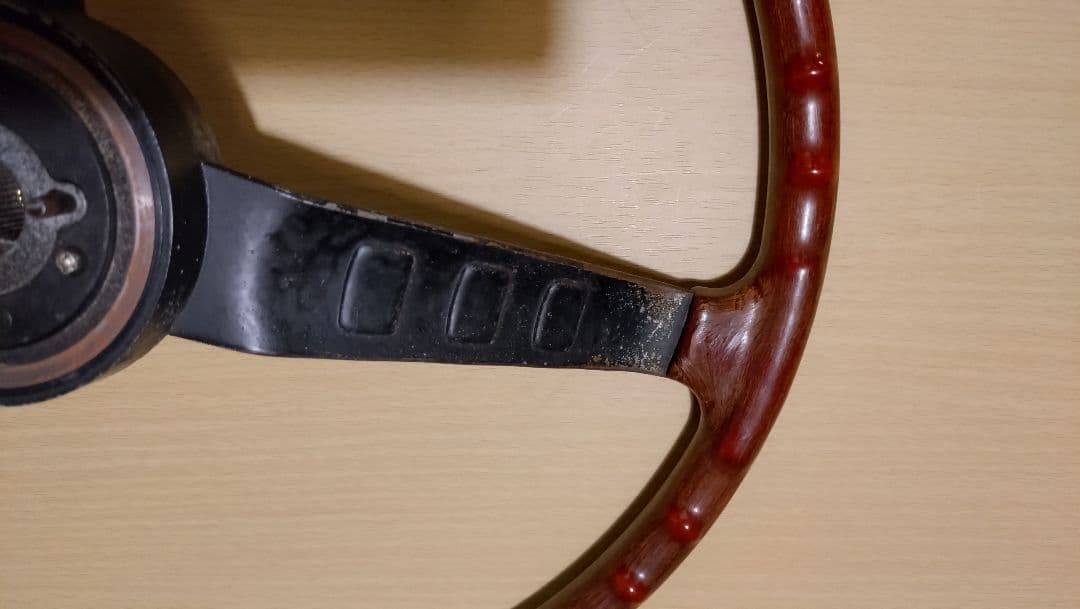 【ナオユ】フェアレディZ　Fairladyz　純正ステアリング旧タイプ