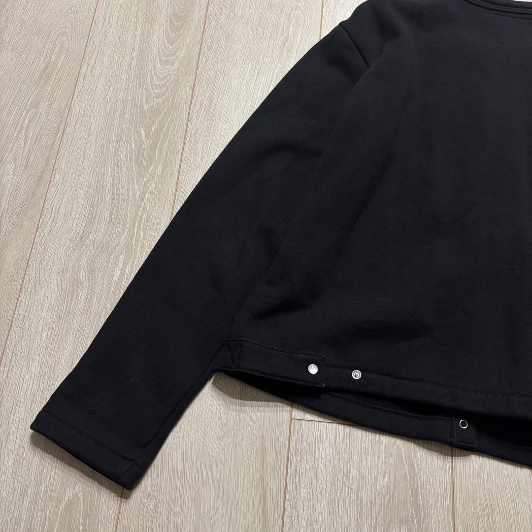 美品 agnès b. コットン メルトン 長袖 カーディガンプレッション 2