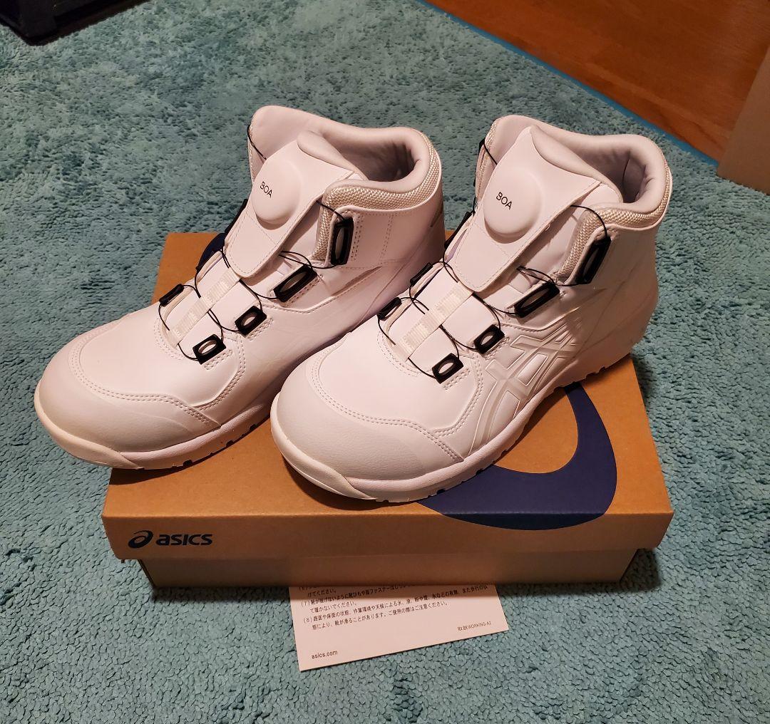 限定カラー アシックス asics 安全靴 CP304 ホワイト　white