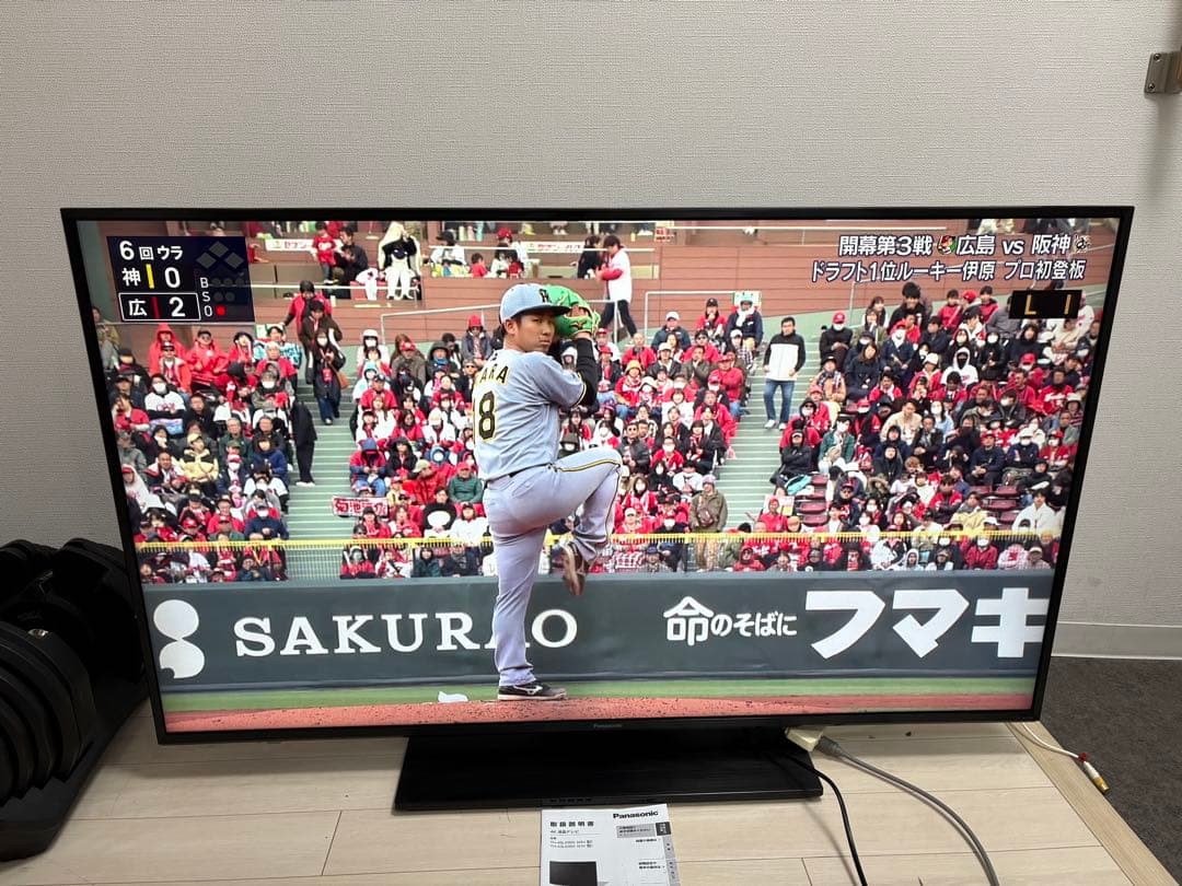 【美品】Panasonic 49インチ TH-49LX900 2022年製