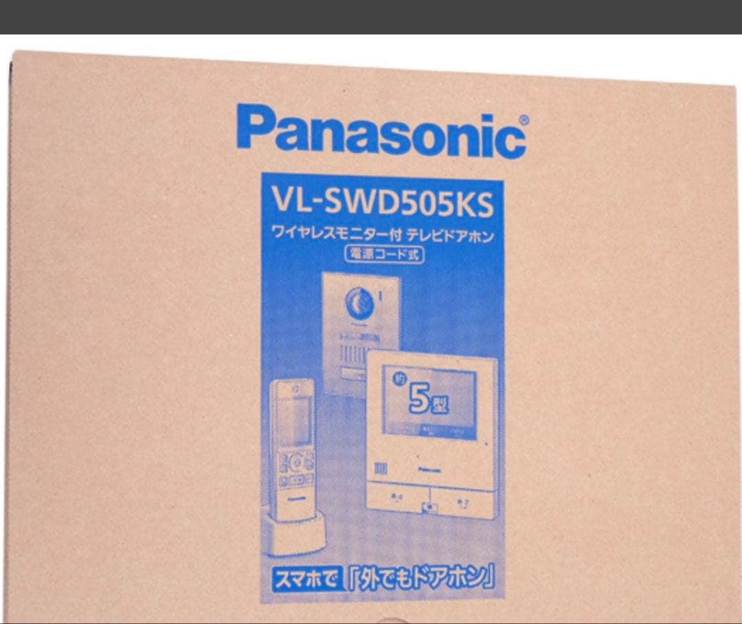 Panasonic ワイヤレスモニター付きドアホン VL-SWD505KS