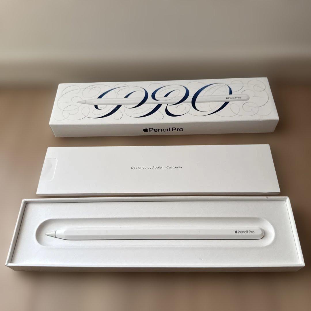 Apple Pencil Pro【M4/M2 iPad対応】