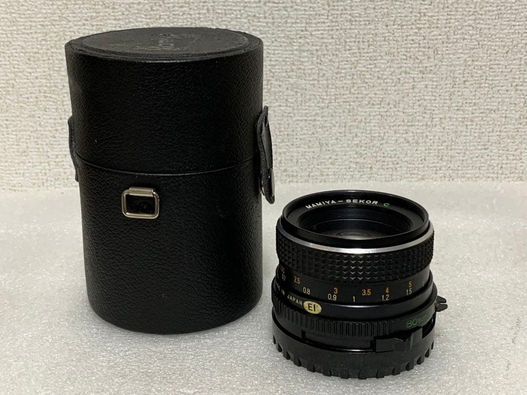フィルムカメラ Mamiya SEKOR C 1:2.8 80mm