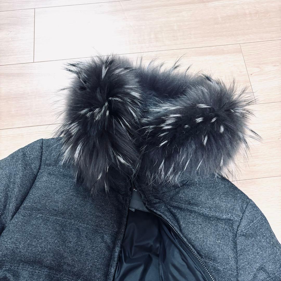 【極美品】デュべティカ　ダウンコート　ブロドウェン 40 ダークグレー