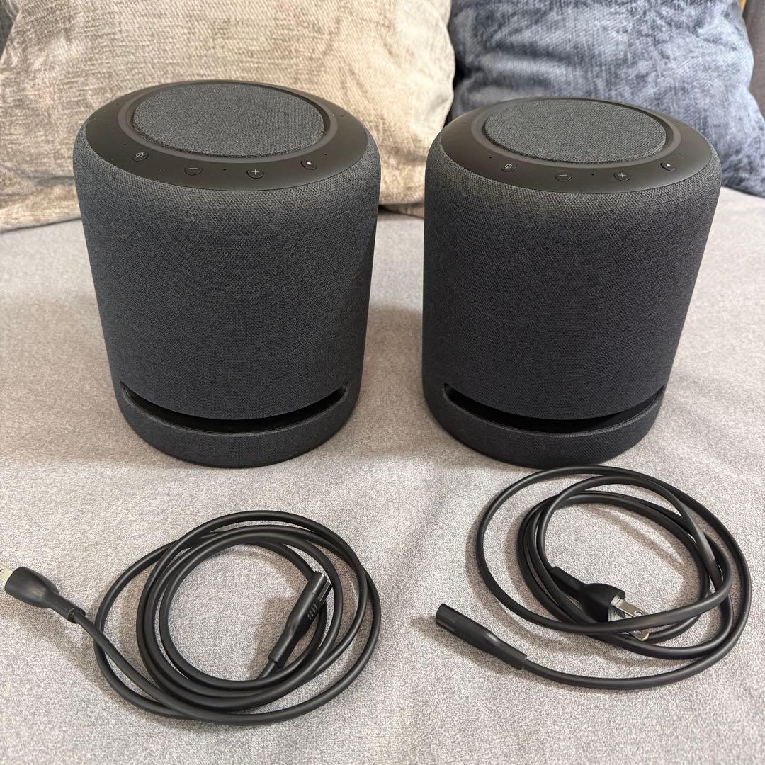 Amazon Echo Studio 黒　2台セット　美品　エコースタジオ