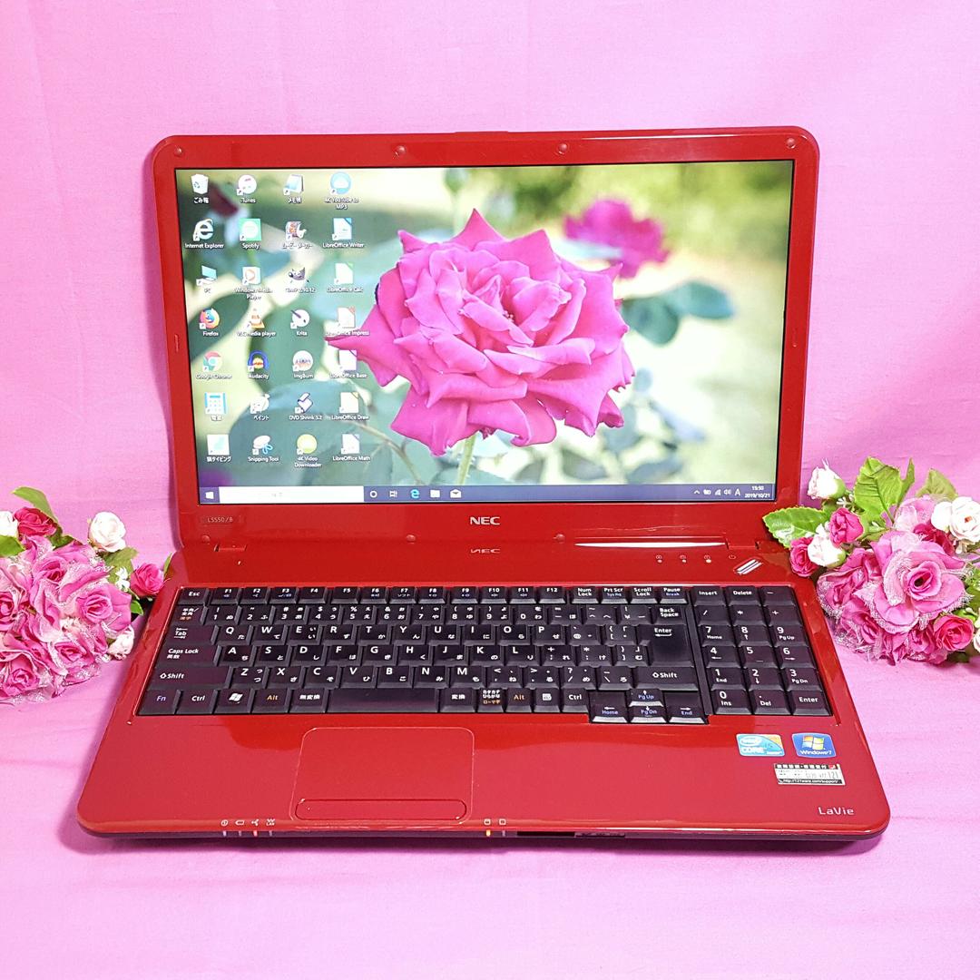 ほのか♪♢WIN10♢大容量♢メモリ4G♢Core-i3&テンキ&オフィス