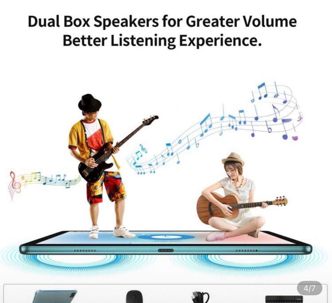 PRITOM Androidタブレット 4GB RAM 128GB ROM