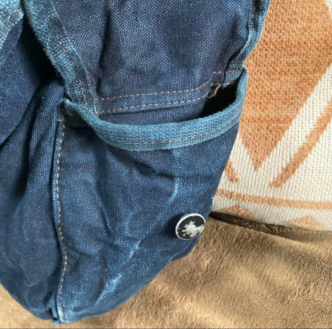 double RL メッセンジャーバッグ　キャンバス