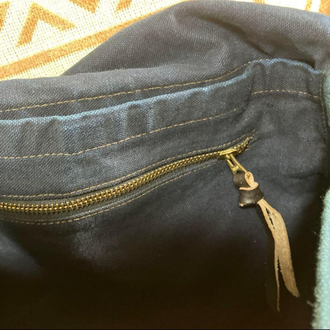 double RL メッセンジャーバッグ　キャンバス