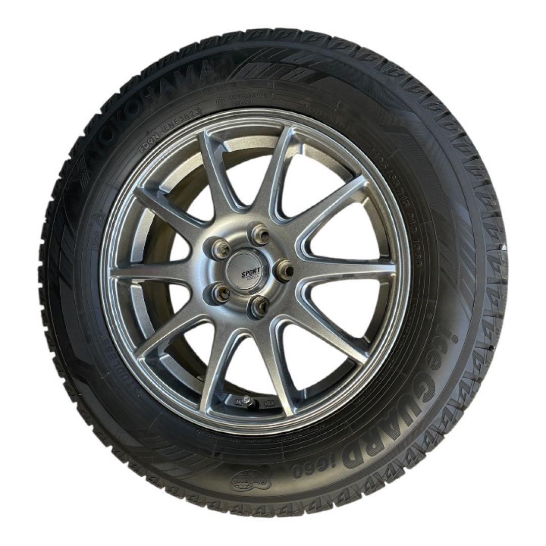 195/65R15 アイスガード　極美品　アルミ付き　4本セット スタッドレス