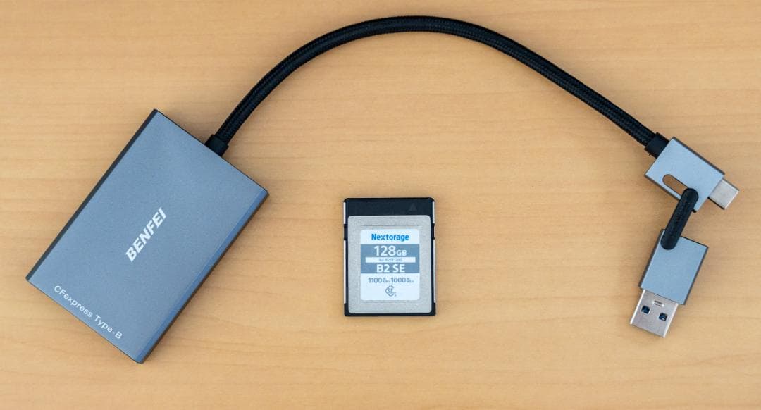 Nextorage 128GB CFexpress Type B【リーダー付属】