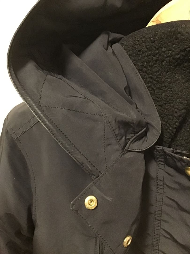 green label relaxing モッズコート　ネイビーS