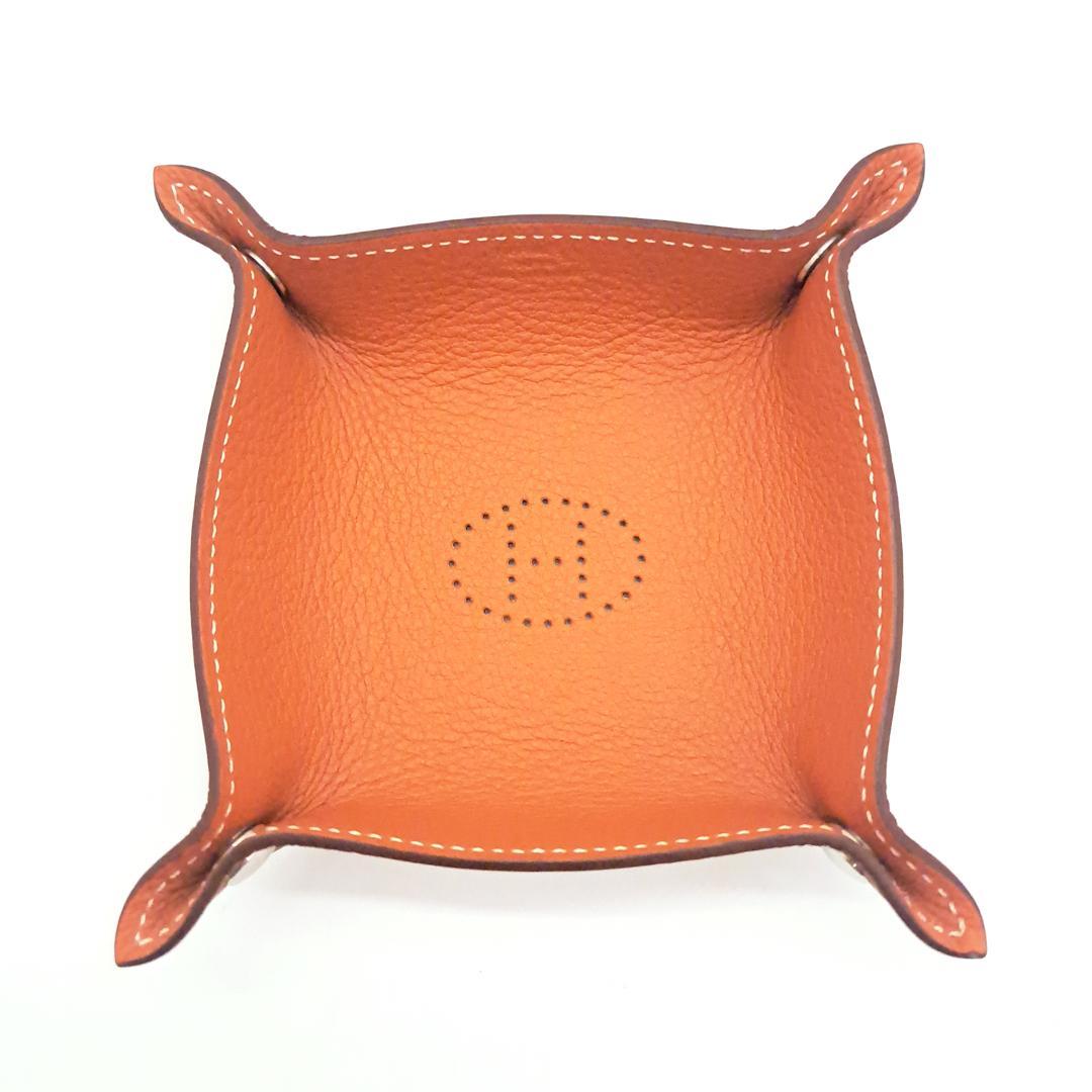 HERMES エルメス ヴィドポッシュ ミニ Hエヴリン 小物入れ レザー