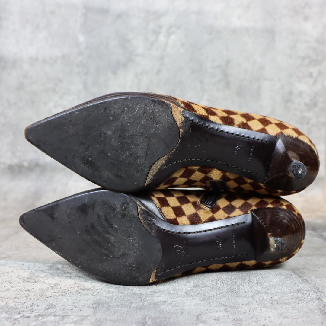 LOUIS VUITTON / ルイ・ヴィトン ダミエ はらこ ヒール