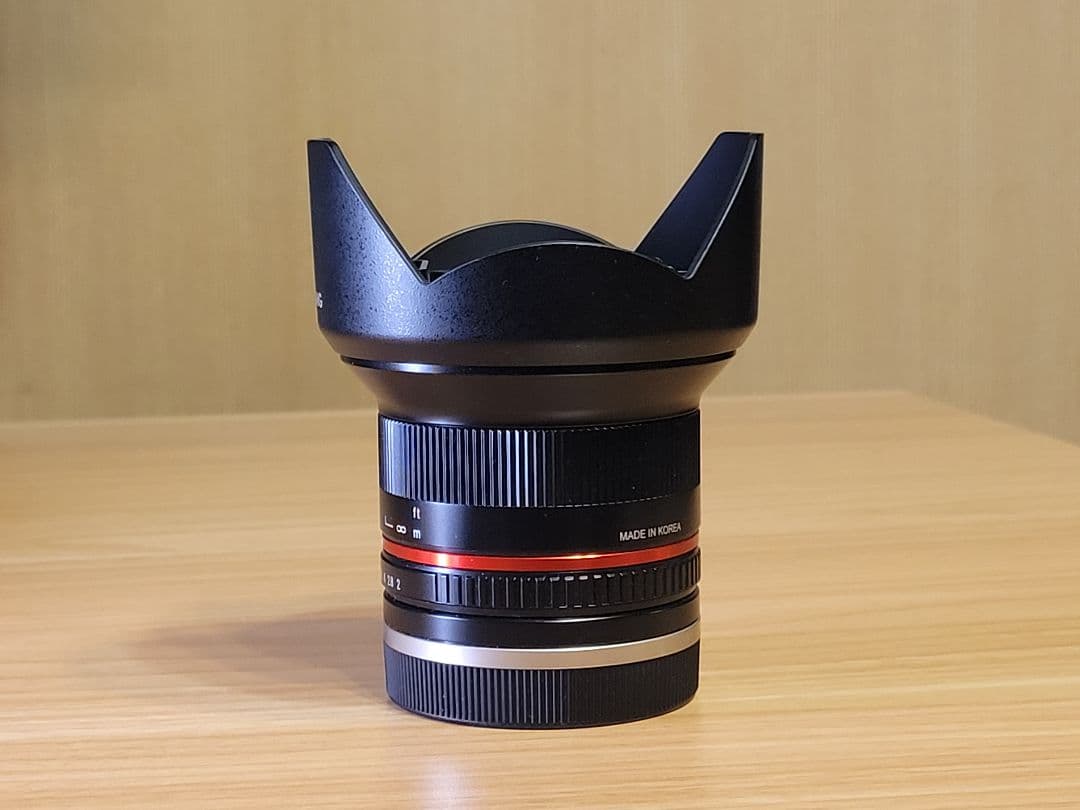 カメラレンズ SAMYANG 単焦点広角レンズ 12mm F2.0