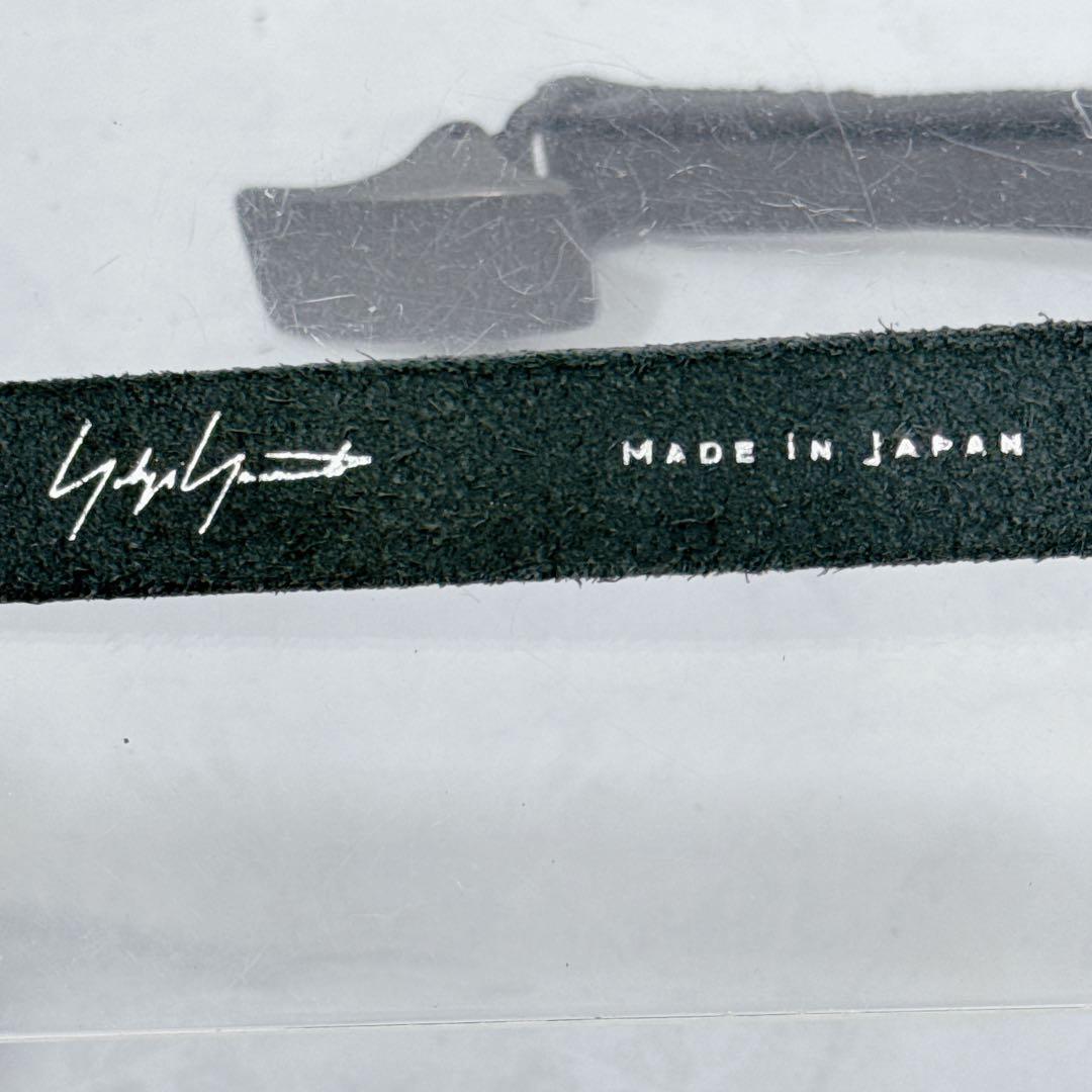 【絶盤】Yohji Yamamoto プールオムthicknume レザーベルト