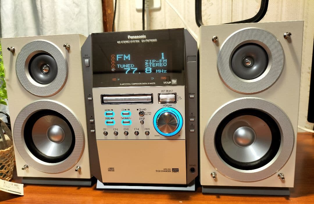 panasonicミニコンポSA-PM700MDリモコン取扱い説明書