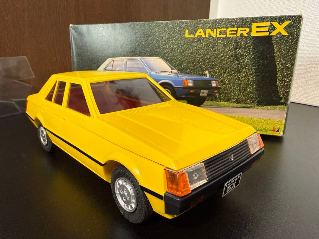 し*ん様 昭和レトロ　非売品　ランサーEX ミニチュアカー　オルゴール
