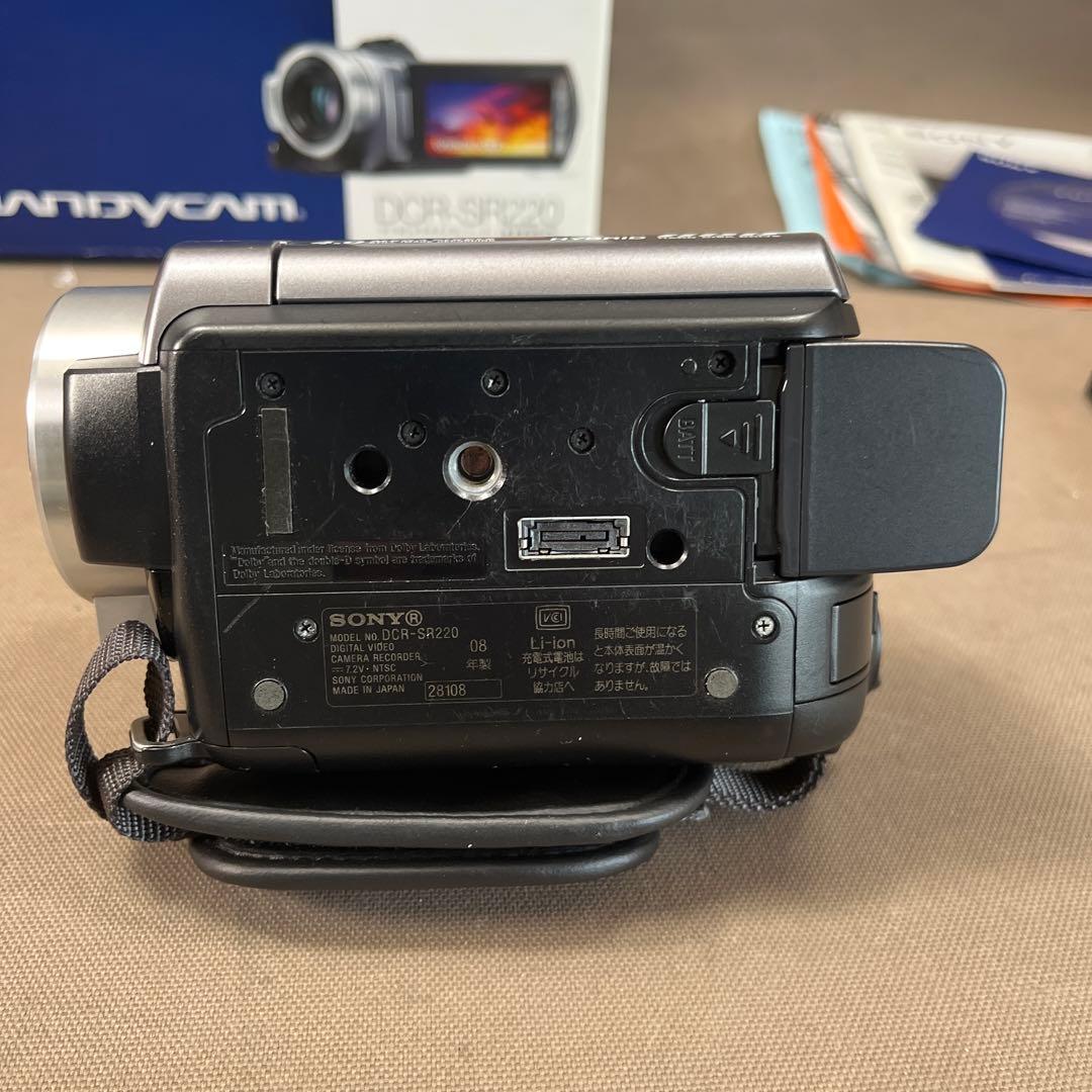 SONY DCR-SR220 HDD デジタルビデオカメラ