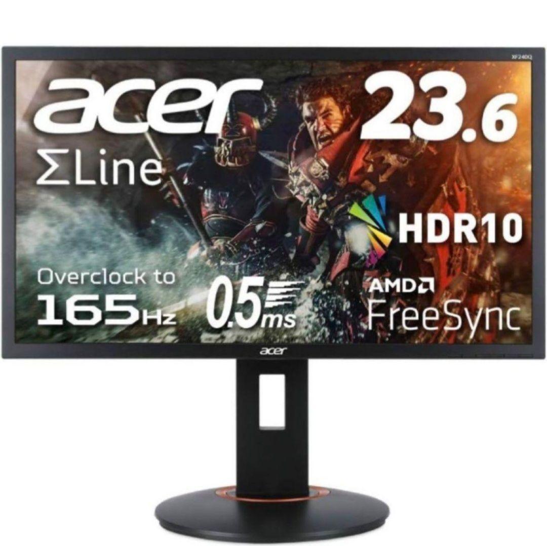 美品　Acer　ゲーミングディスプレイ XF240QSbmiiprx 23.6型