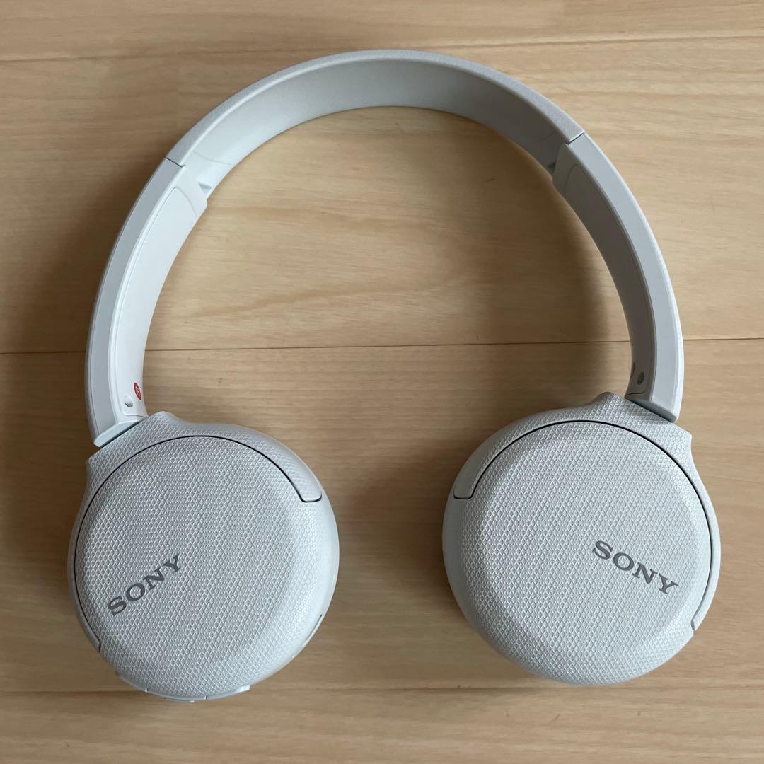 SONY ワイヤレスヘッドホン ホワイト