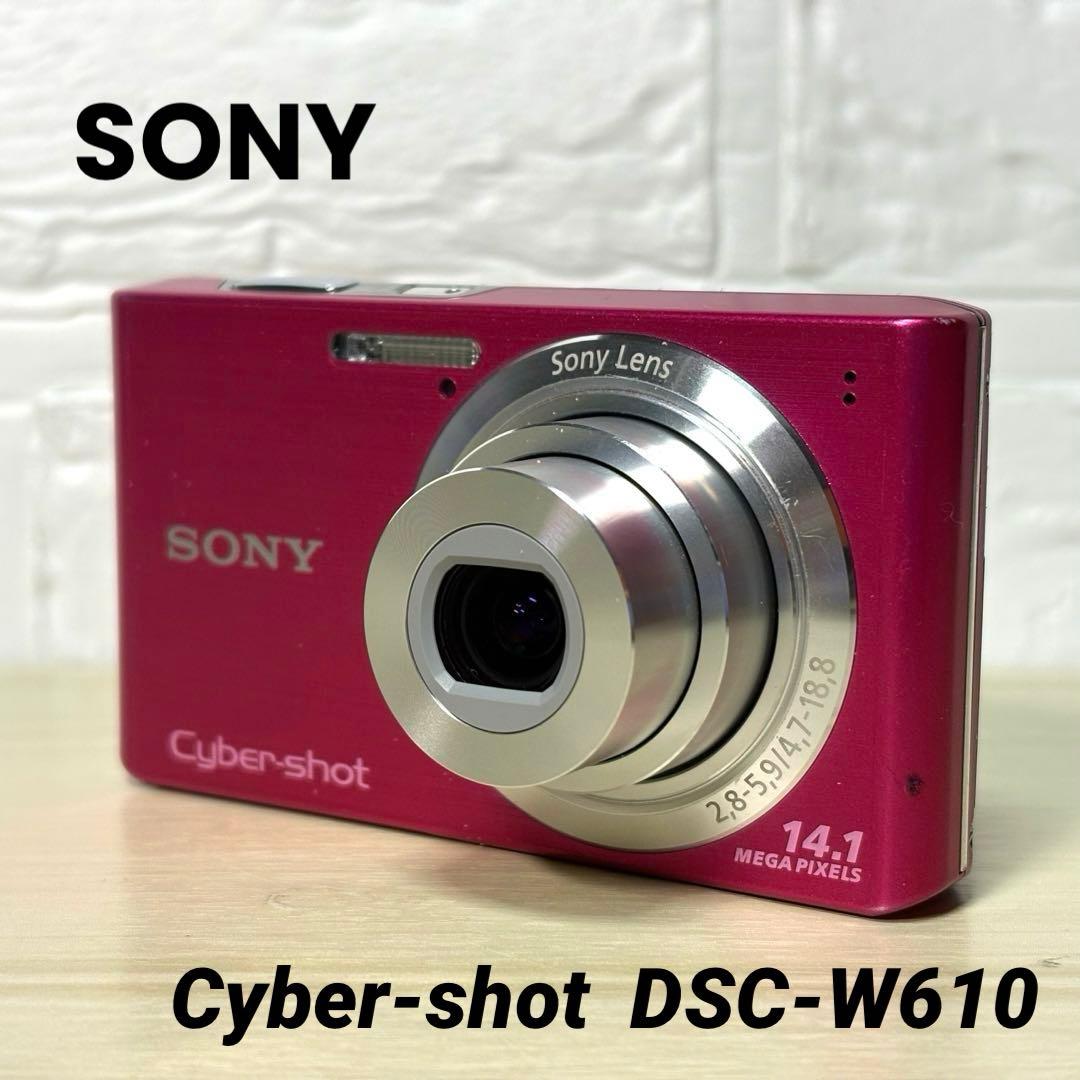 【美品】SONY Cyber-shot DSC-W610 コンデジ ソニー