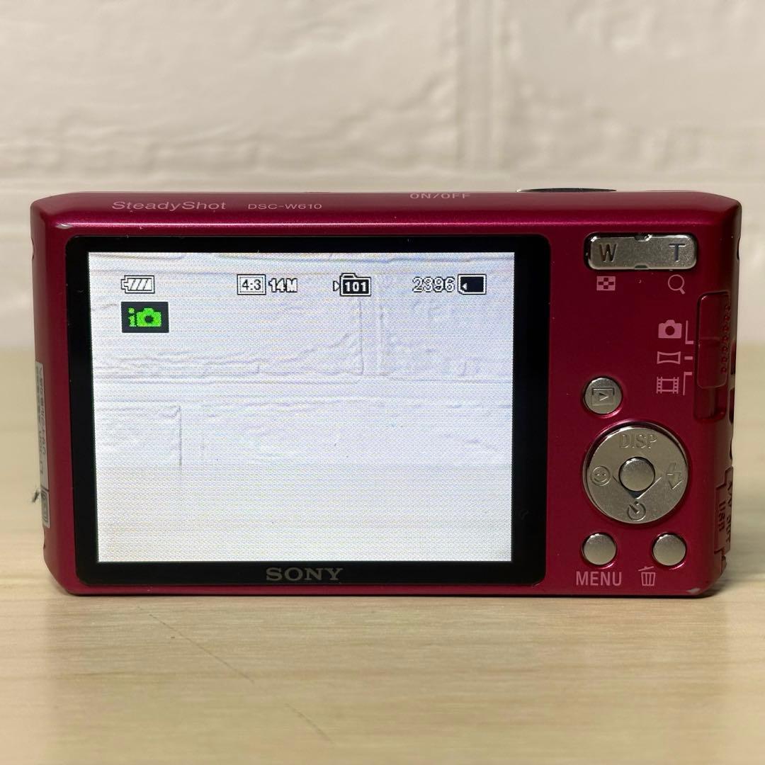 【美品】SONY Cyber-shot DSC-W610 コンデジ ソニー