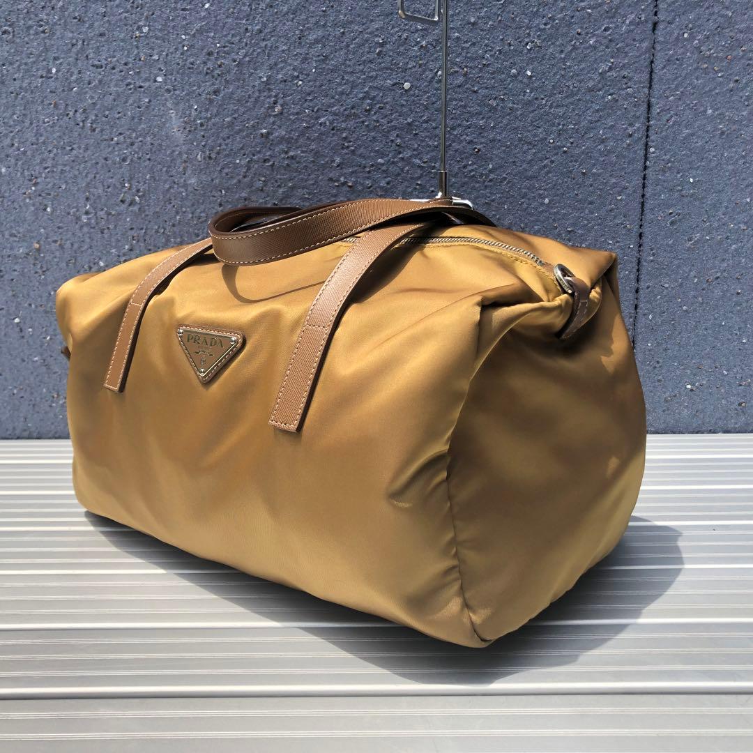 PRADA ミニボストンバッグ ※ショルダーストラップ欠品