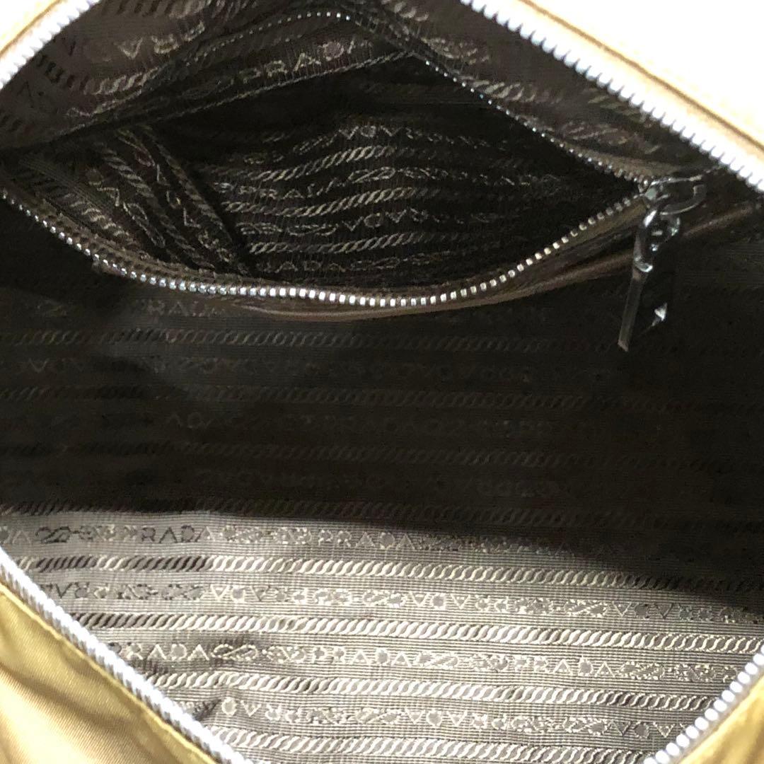 PRADA ミニボストンバッグ ※ショルダーストラップ欠品