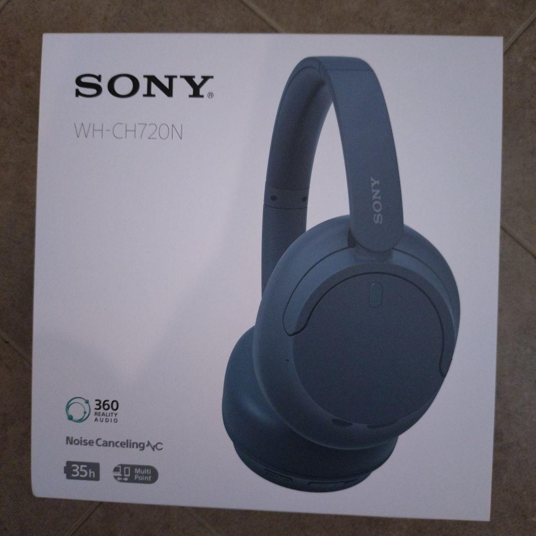 SONY ワイヤレスノイズキャンセリングヘッドホン WH-CH720N ブルー