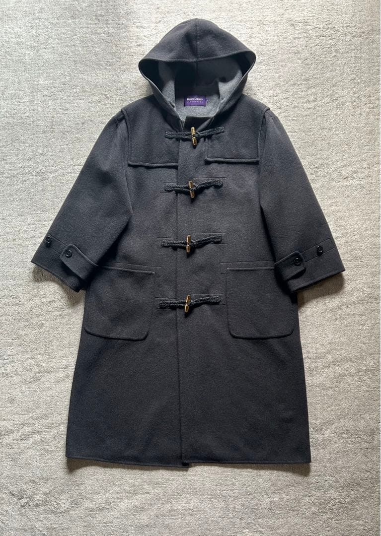 美品　Ralph Lauren レディース　グレー ダッフルコート　カシミヤ