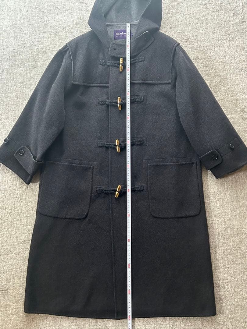 美品　Ralph Lauren レディース　グレー ダッフルコート　カシミヤ