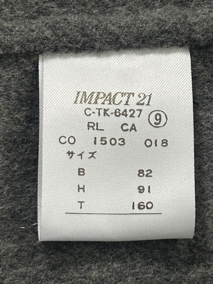 美品　Ralph Lauren レディース　グレー ダッフルコート　カシミヤ