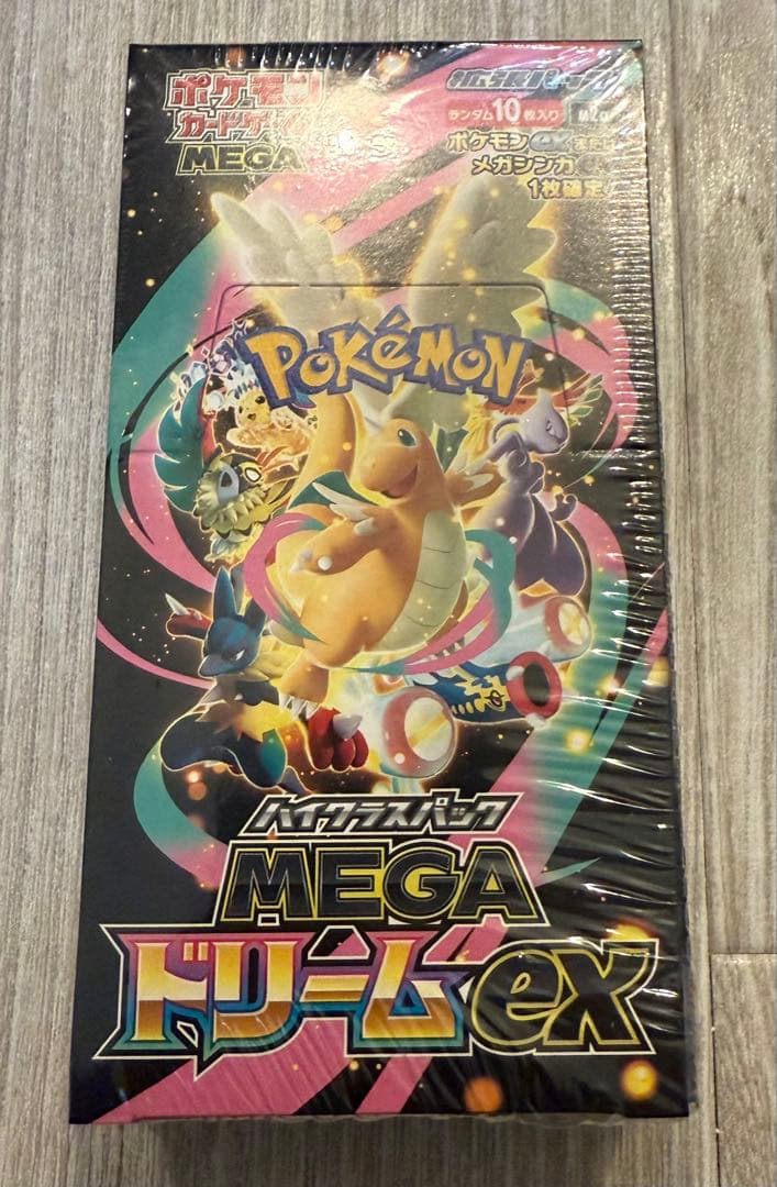 未開封★ポケモンカードゲーム MEGAドリームex 1BOX シュリンク付