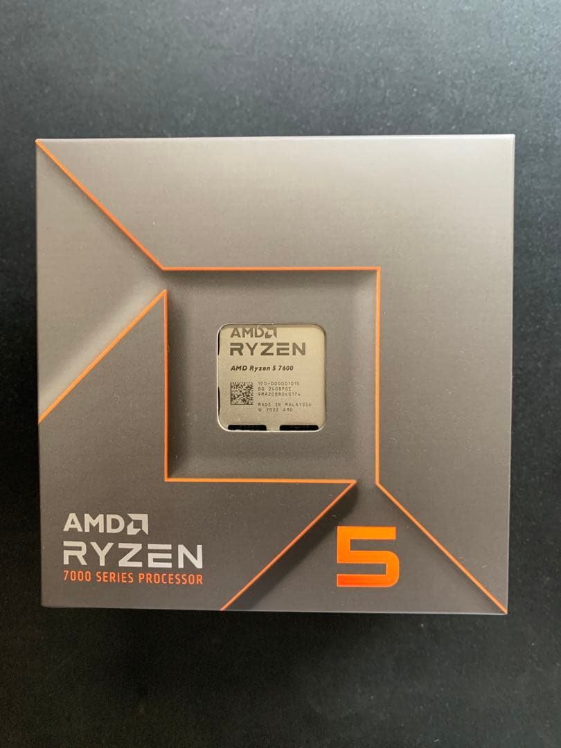 AMD Ryzen 5 7600 7000シリーズ CPU
