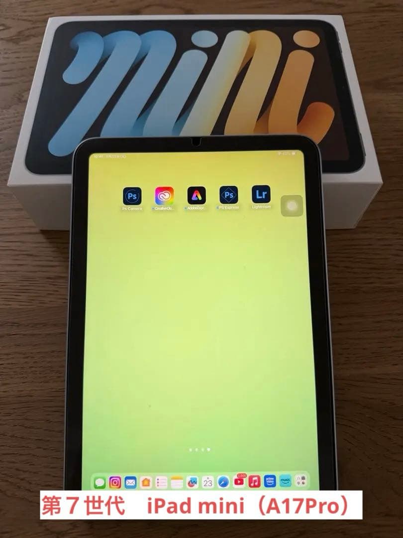 【美品】iPad mini (A17 Pro) 256GB Wi-Fi 本体