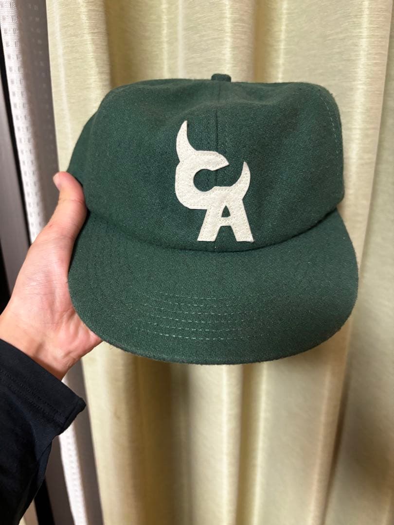 Chromakopia ダークグリーンキャップ