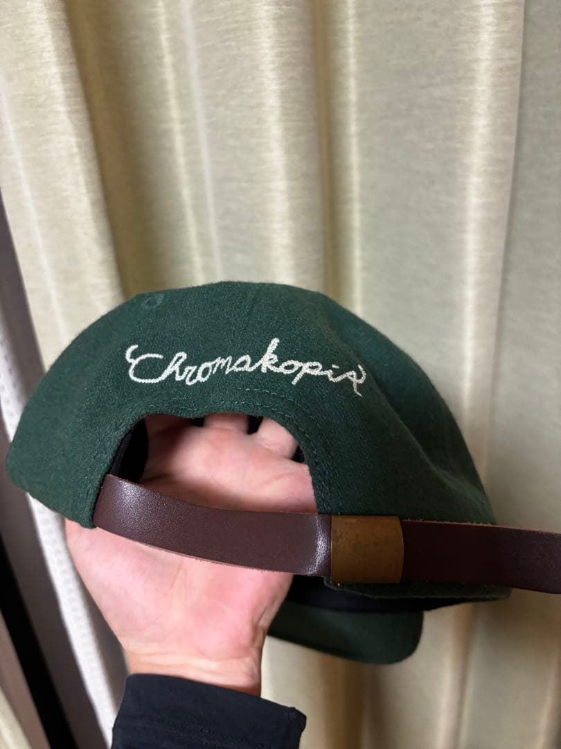 Chromakopia ダークグリーンキャップ