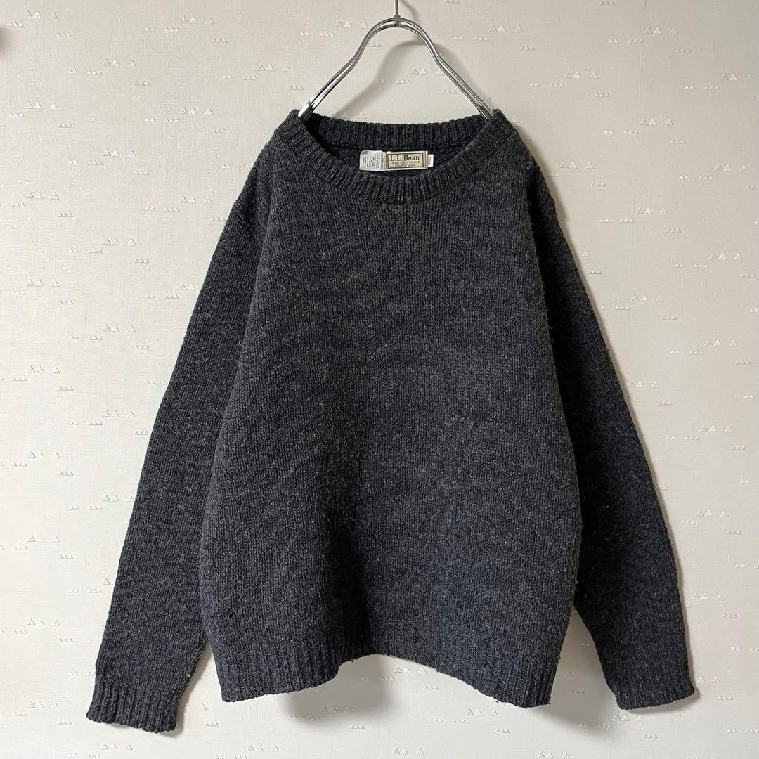 USA製 古着 80's LLBean ニット セーター