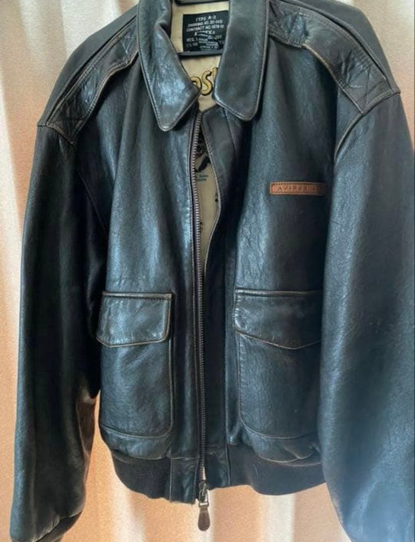J*Y様 avirex A-2 レザー　フライトジャケット　90's vinte