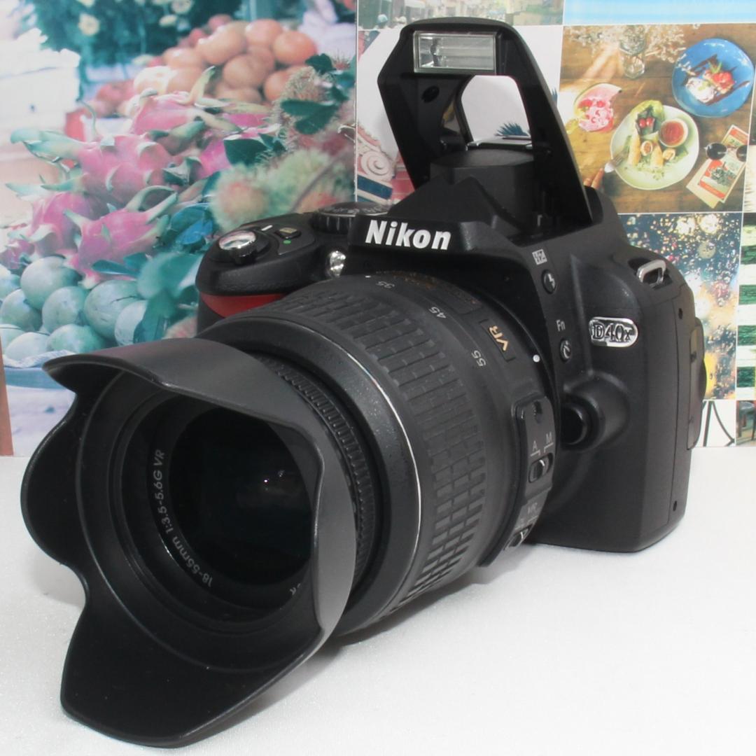 ⭐️新品バッグ付き⭐️❤️ Nikon D40x 手振れ補正内蔵レンズセット❤️