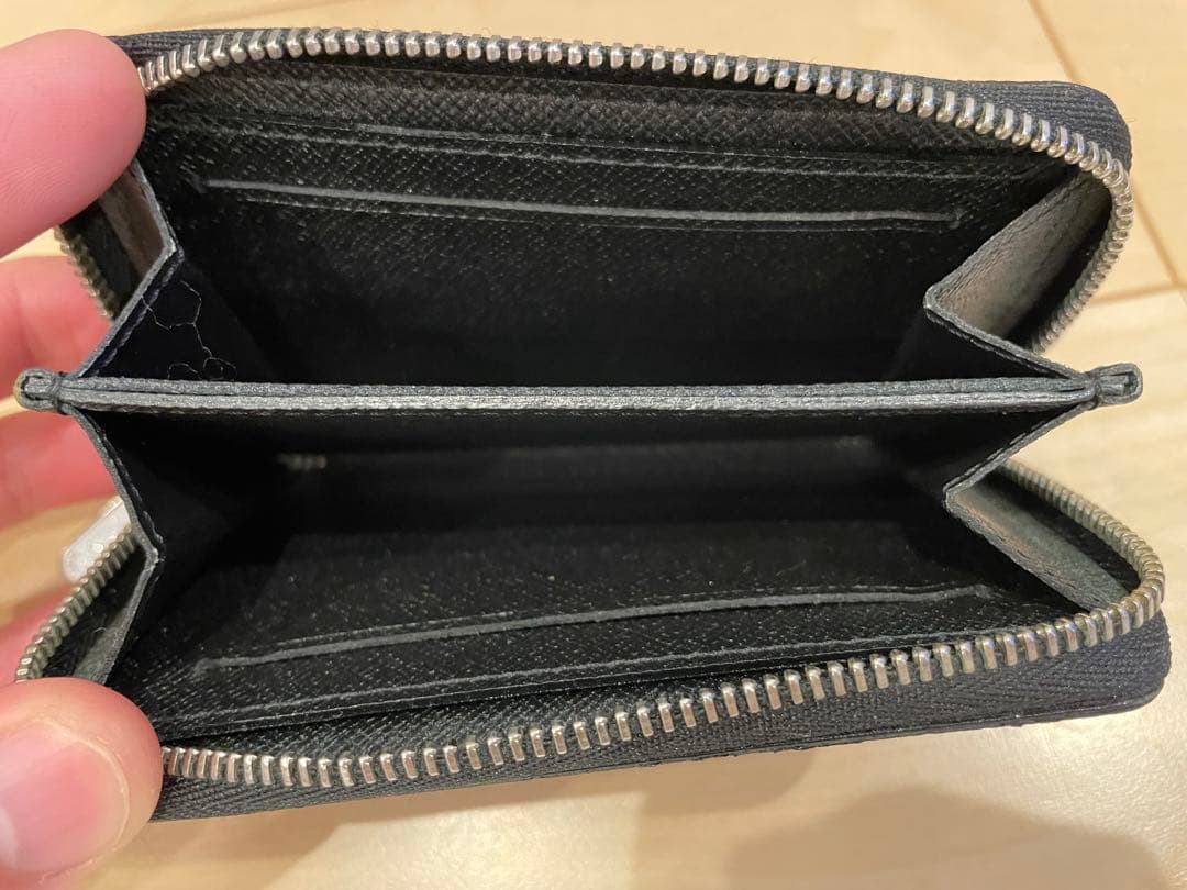 Louis Vuitton ダミエ ケース 黒 レザー 専用